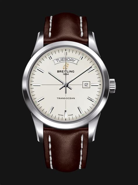 breitling transocean day and date